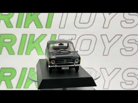 Fiat 128 berlina Edicola 1/43 Blu 1969