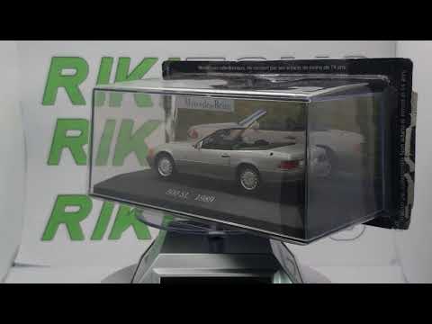 Mercedes Benz 500 SL Atlas 1/43 Argento 1989