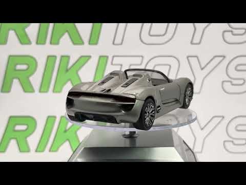 Porsche 918 Spyder Welly 1/38 Argento