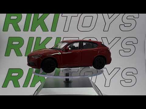 Alfa Romeo Stelvio Burago 1/43 Rosso 2016