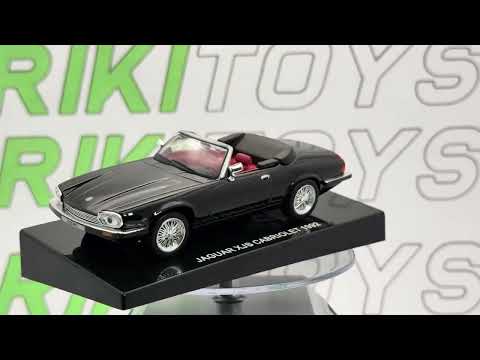 Jaguar XJS Cabrio Edicola 1/43 Nero 1992