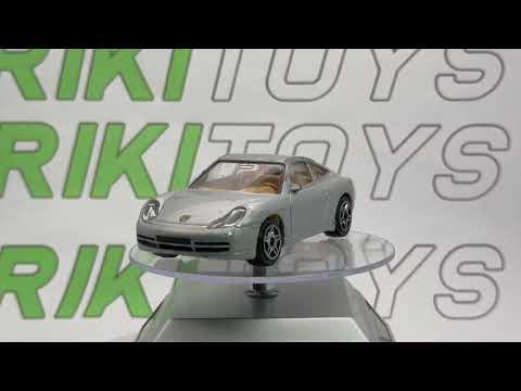 Porsche 911 Burago 1/43 Argento