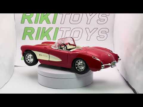 Chevrolet Corvette Burago 1/18 Rosso 1957