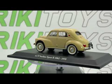 Renault 4 CV Sport Eligor 1/43 Beige