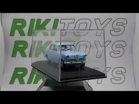 Alfa Romeo Giulietta TI Edicola 1/43 Azzurro  1957