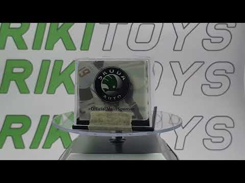 Skoda Fabia Abrex 1/72 Grigio metallizzato 2009