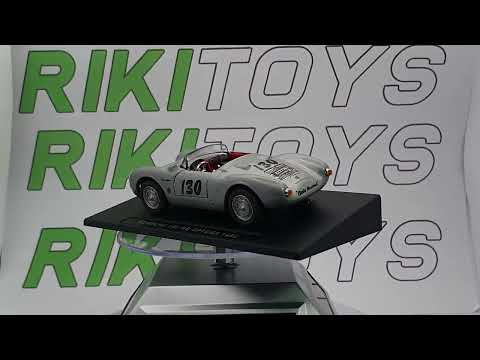Porsche 550 Rs Spyder Edicola 1/43 Argento 1955