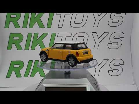 Mini Cooper S Welly 1/43 Giallo 2001