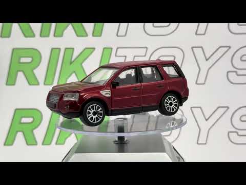 Land Rover Freelander 2 Burago 1/43 Rosso metallizzato 2006