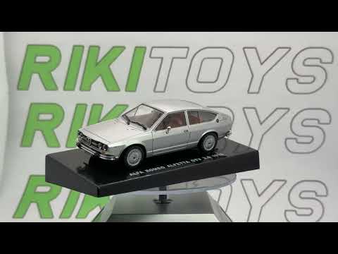 Alfa Romeo Alfetta GTV 2000 Edicola 1/43 Argento
