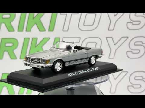 Mercedes benz 350 SL Edicola 1/43 Argento 1976