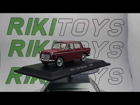 Fiat 1100 Special Starline 1/43 Rosso 1960