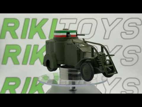 Lancia Ansaldo 1ZM Criel Model 1/43 Verde