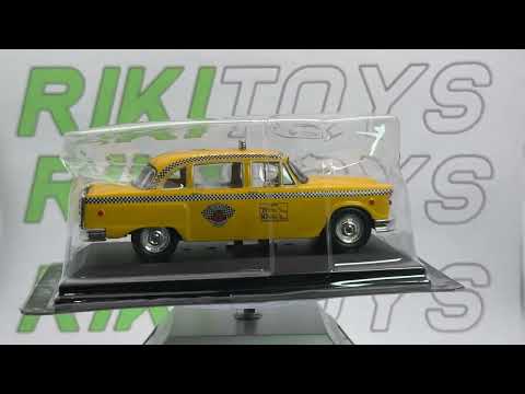 Checker Taxi NYC Edicola 1/43 Giallo 1980