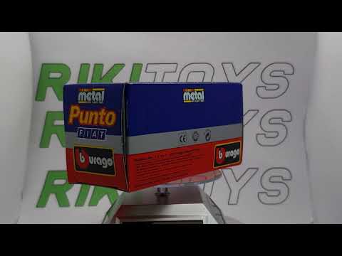 Fiat Punto MK1 Burago 1/43 Blu metallizzato 1993