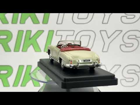 Mercedes Benz 190 SL Cararama 1/43 Grigio 1955