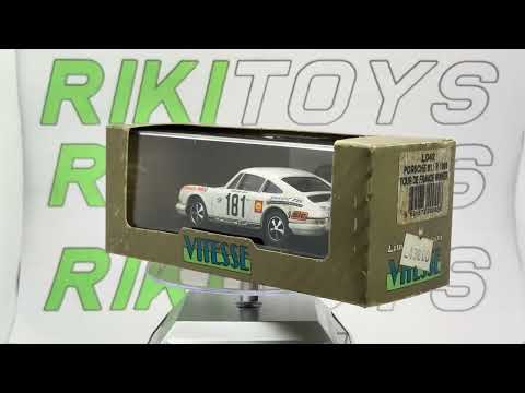 Porsche 911 R Vitesse 1/43 Bianco 1969