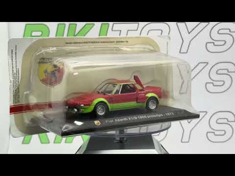 Fiat-Abarth X 1/9 Prototipo Edicola 1/43 Arancione 1973