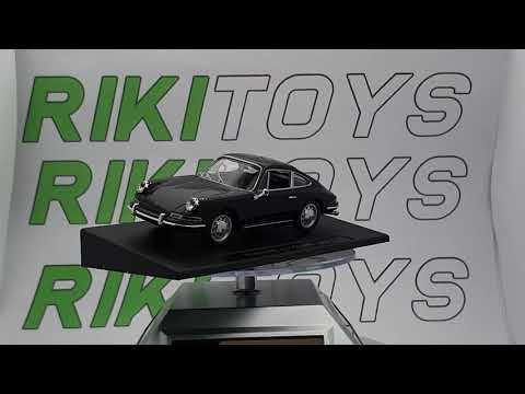 Porsche 912 Coupé Edicola 1/43 Nero 1964