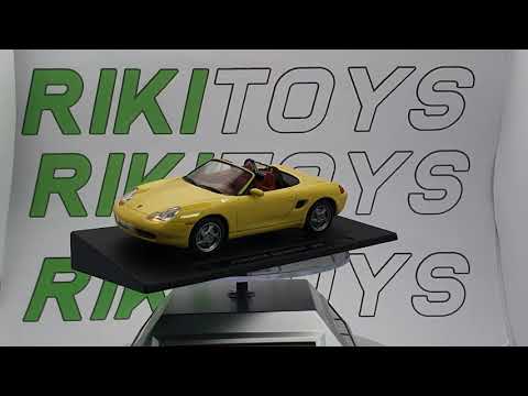 Porsche Boxster Edicola 1/43 Giallo 1997