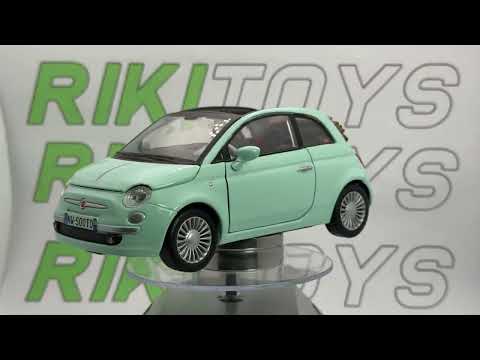 Fiat 500 C Motor Max 1/24 Tiffany 2009