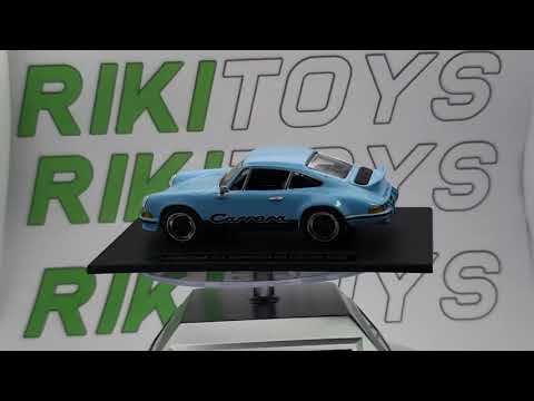 Porsche 911 RS 2.7 Edicola  1/43 Azzurro 1973