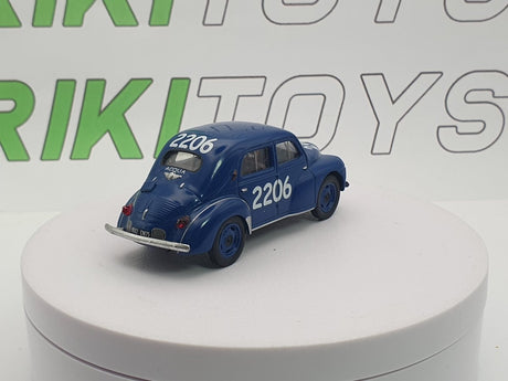 Renault 4 CV Eligor 1/43 Blu 1947 - RikiToys - Eligor