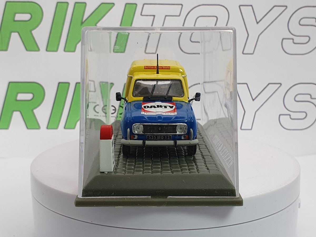 Renault 4 F6 Edicola 1/43 Blu 1986 - RikiToys - Edicola#