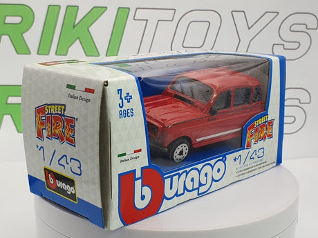 Renault 4 GTL Burago 1/43 Rosso 1985 - RikiToys - Burago#