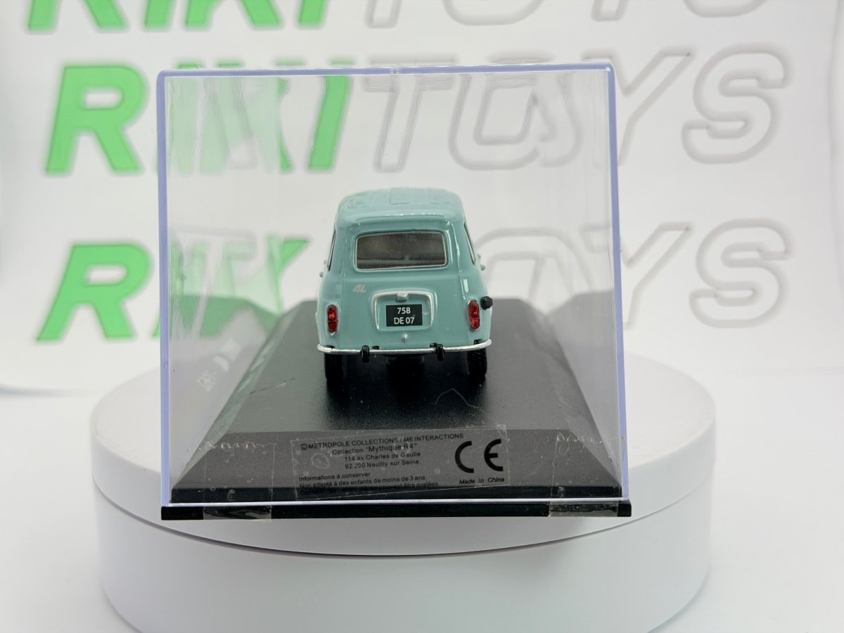 Renault 4 L Edicola 1/43 Celeste 1962 - RikiToys - Edicola