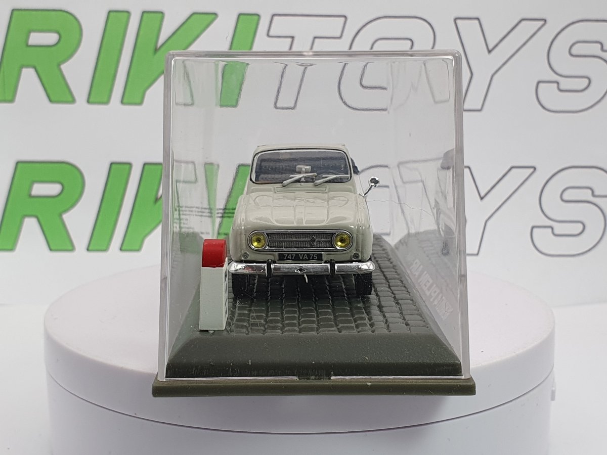 Renault 4 Plein Air Edicola 1/43 Grigio 1968 - RikiToys - Edicola#