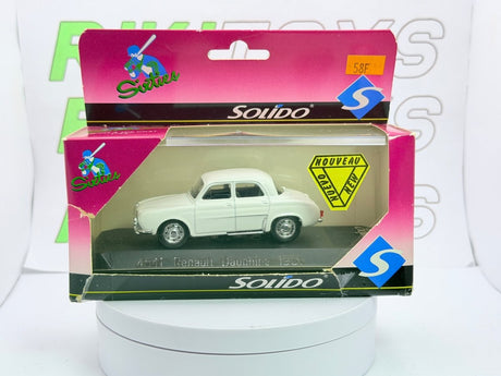 Renault Dauphine Solido 1/43 Bianco 1961 - RikiToys - Solido#