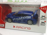 Renault Megane Trophy MondoMotors 1/43 Blu - RikiToys - MondoMotors