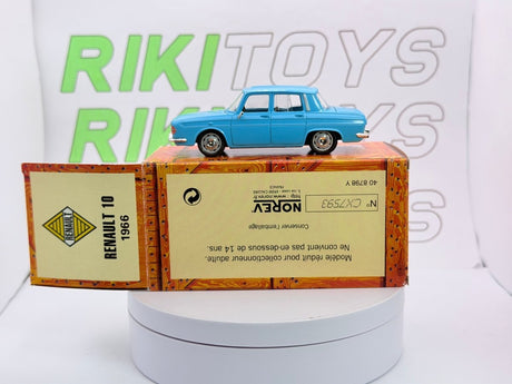 Renault R 10 Norev 1/43 Celeste 1966 - RikiToys - Norev#