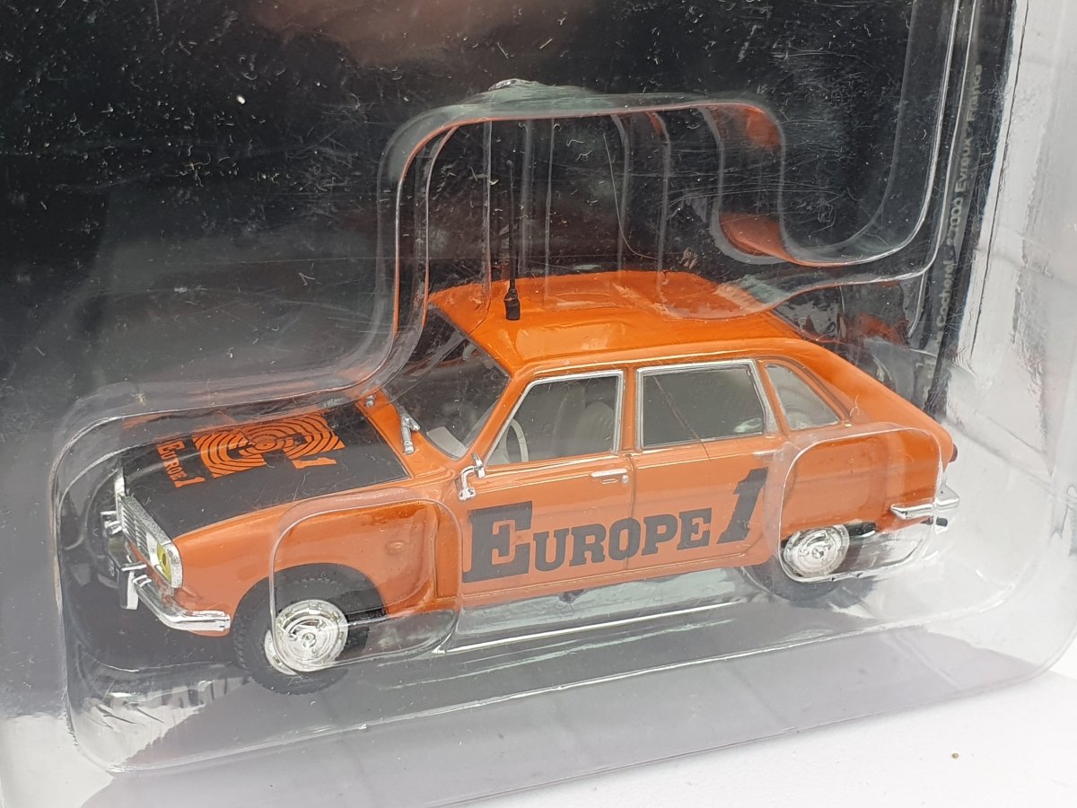 Renault R 16 Edicola 1/43 Arancione 1969 - RikiToys - Edicola