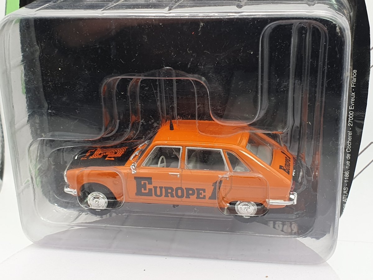 Renault R 16 Edicola 1/43 Arancione 1969 - RikiToys - Edicola