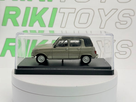 Renault R 4 Heuliez Edicola 1/43 Grigio metallizzato 1981 - RikiToys - Edicola