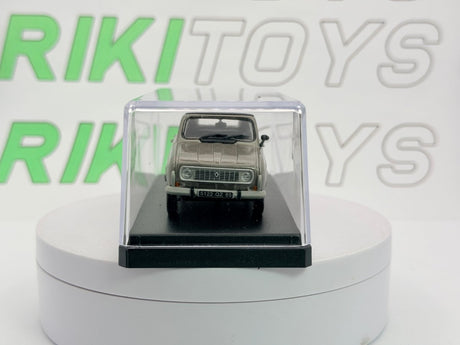 Renault R 4 Heuliez Edicola 1/43 Grigio metallizzato 1981 - RikiToys - Edicola