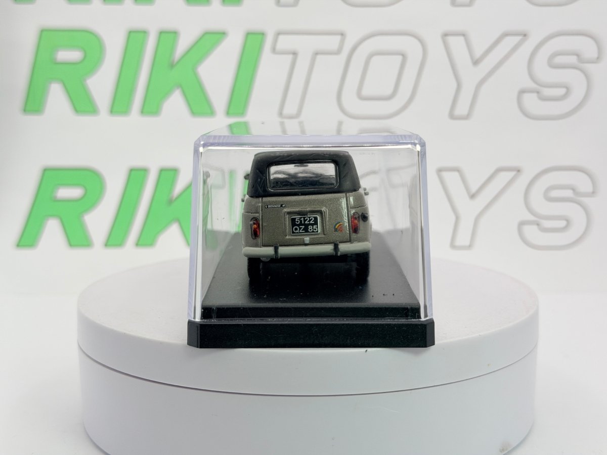 Renault R 4 Heuliez Edicola 1/43 Grigio metallizzato 1981 - RikiToys - Edicola
