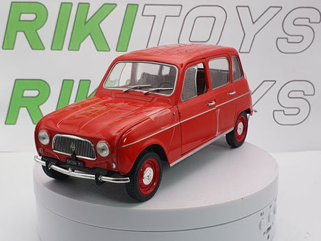 Renault R4 Leo Models 1/24 Rosso - RikiToys - Leo Models#