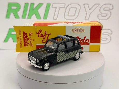 Renault R4 Parisienne Solido 1/43 Nero 1964 - RikiToys - Solido
