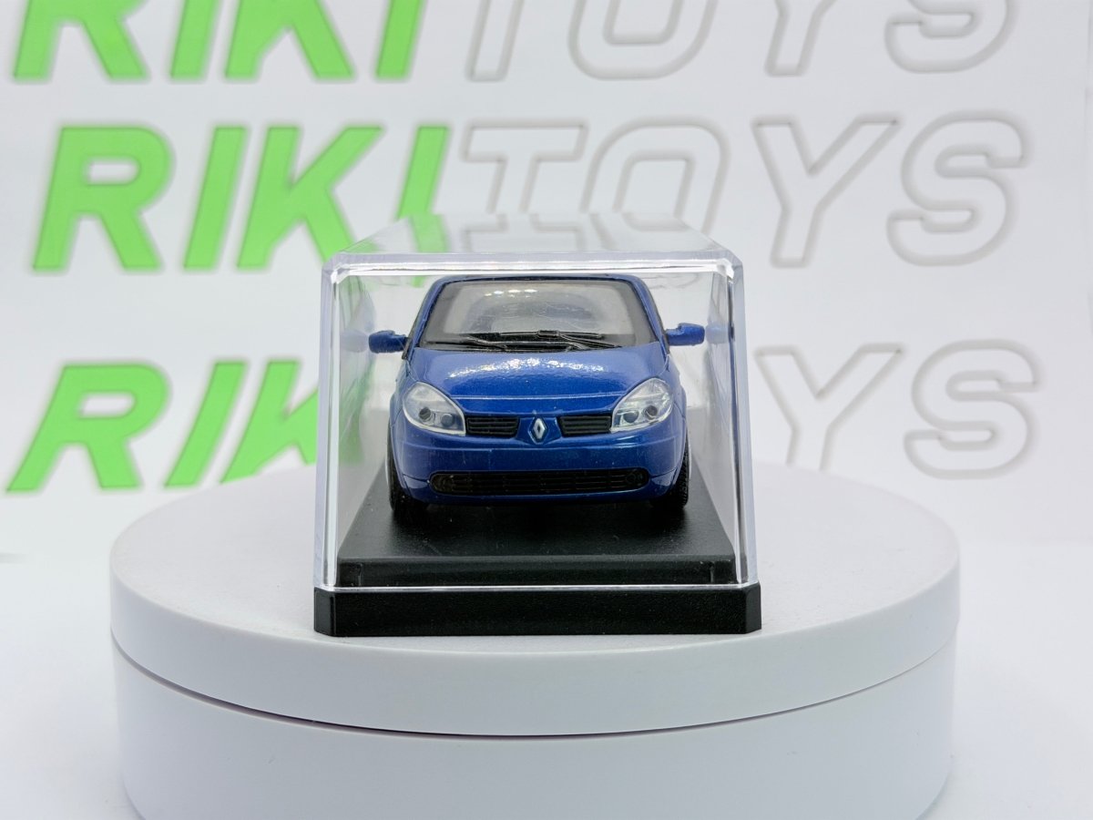 Renault Scenic 2 New Ray 1/43 Blu metallizzato 2004 - RikiToys - New Ray