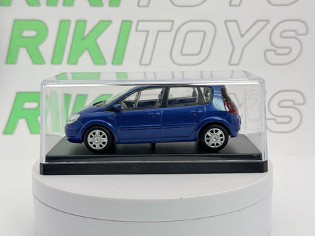 Renault Scenic 2a Serie New Ray 1/43 Blu metallizzato 2005 - RikiToys - New Ray