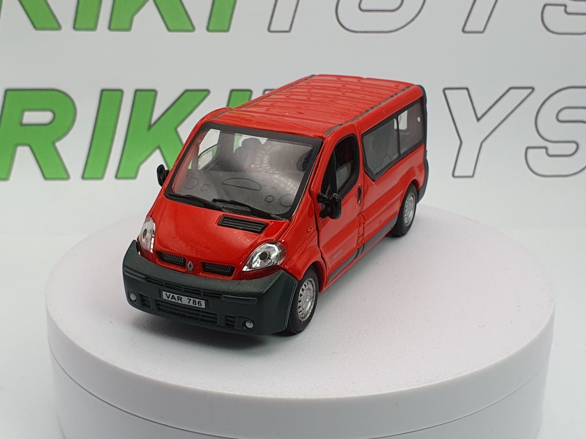 Renault Trafic Cararama 1/43 Rosso - RikiToys - Cararama#