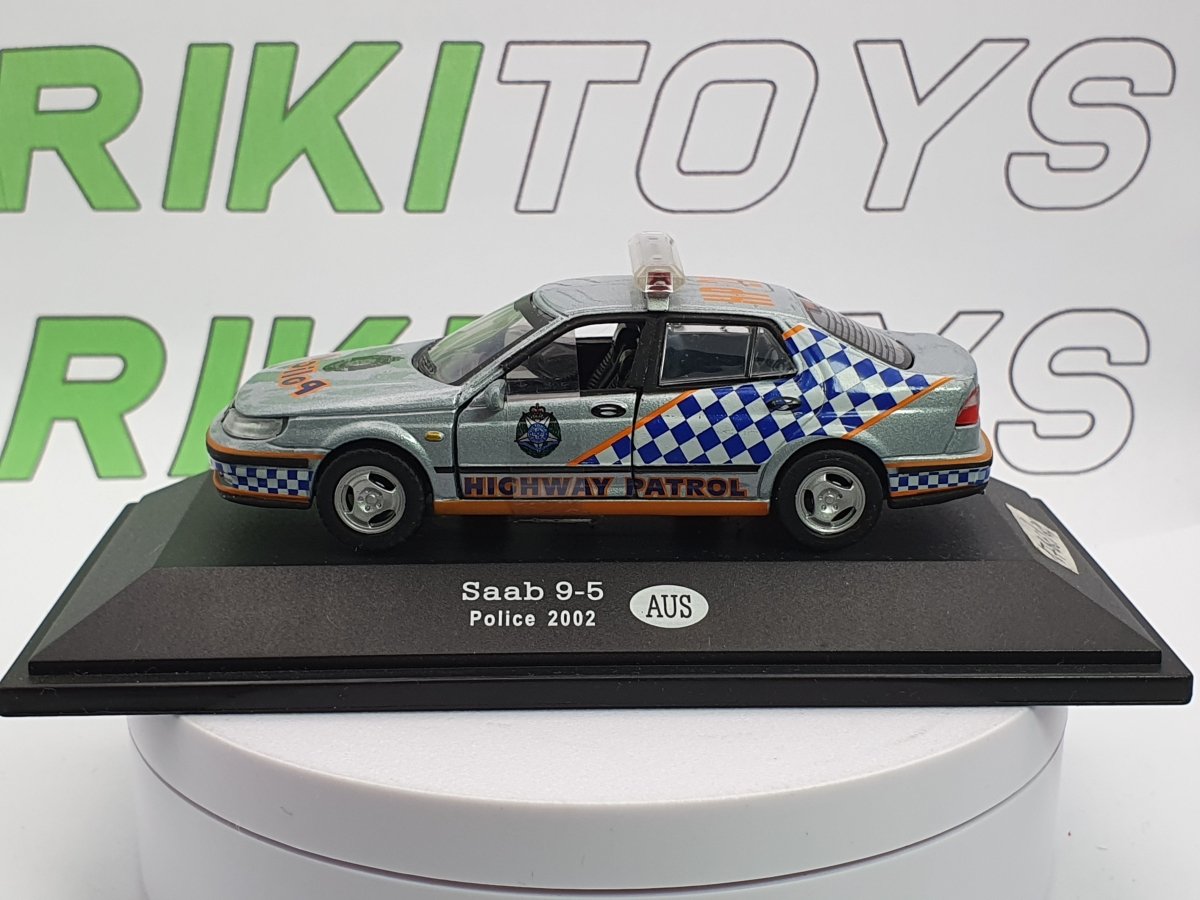 Saab 9 S Edicola 1/43 Argento 2002 - RikiToys - Edicola