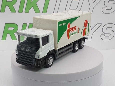 Scania 3 Assi RMZ City 1/60 Bianco - RikiToys - RMZ City#