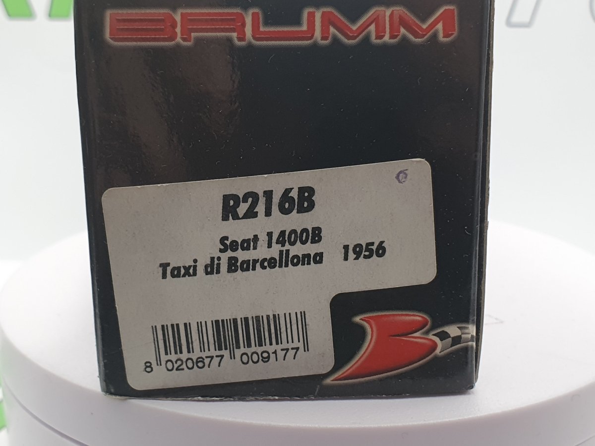 Seat 1400 B Taxi Barcellona Brumm 1/43 - RikiToys - Brumm#