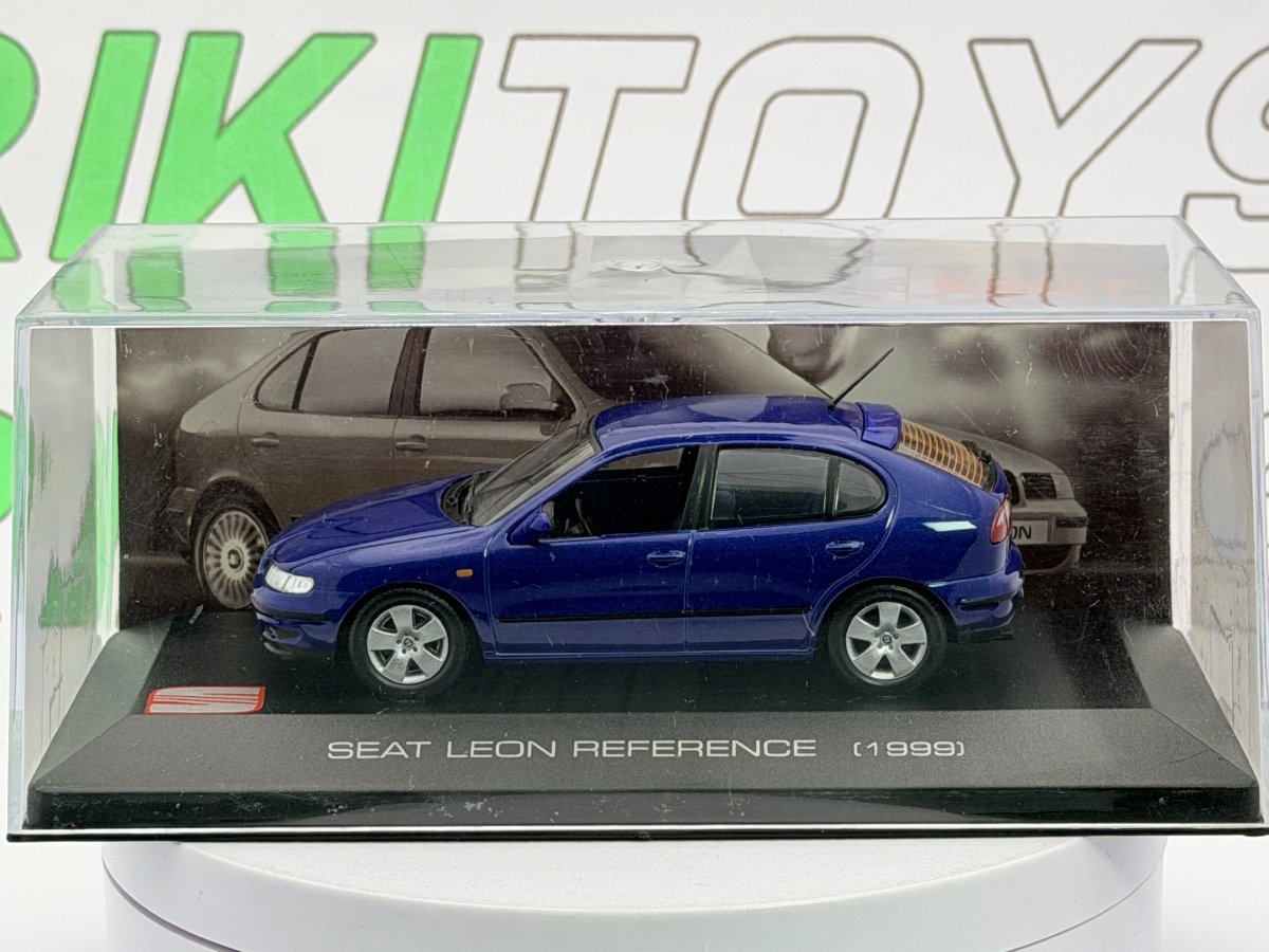 Seat Leon Edicola 1/43 Blu - RikiToys - Edicola