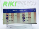 Shelby GT 500 Edicola 1/43 Blu metallizzato 1967 - RikiToys - Edicola