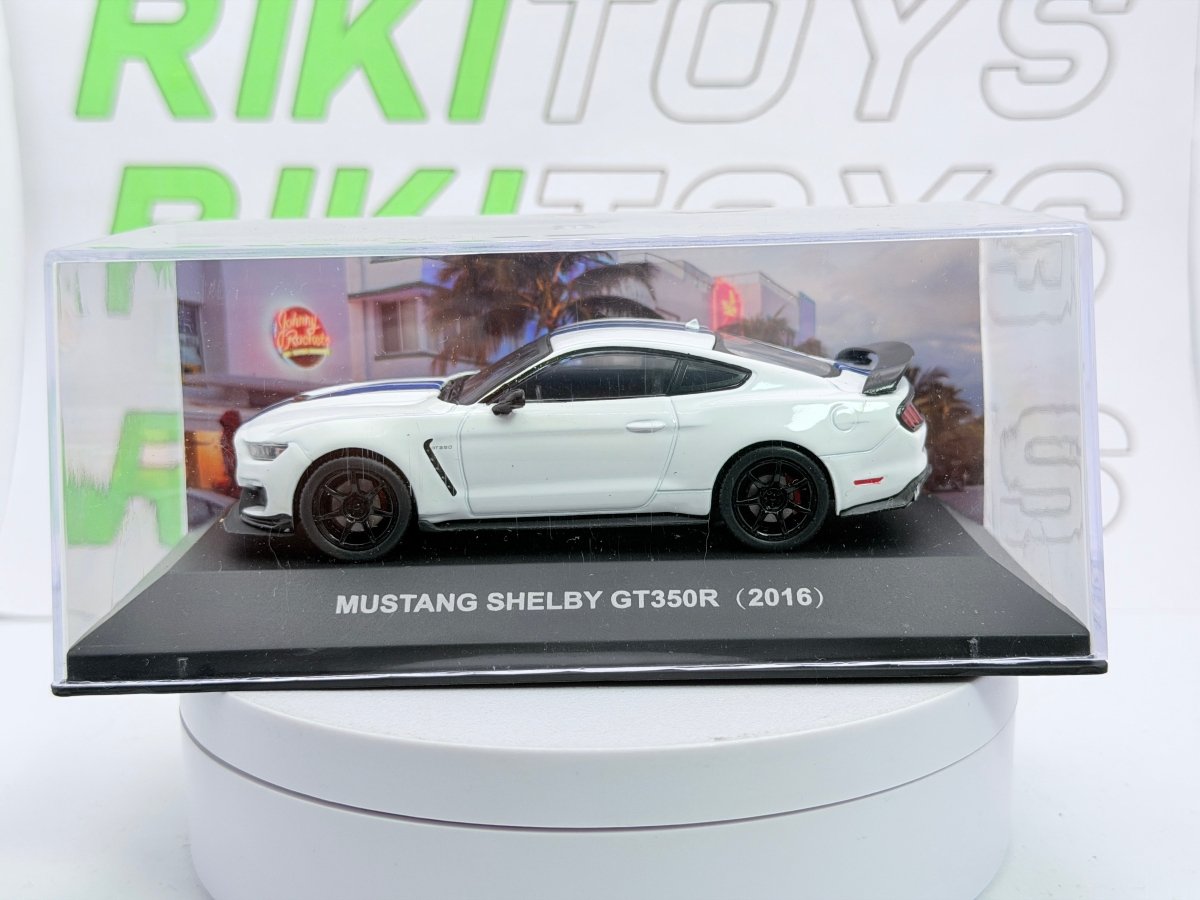 Shelby Mustang GT 350 Edicola 1/43 Bianco 2016 - RikiToys - Edicola